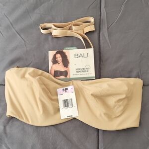 Bali Strapless Minimizer Bandeau - Beige